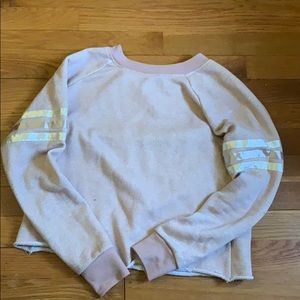 Long sleeve crop top